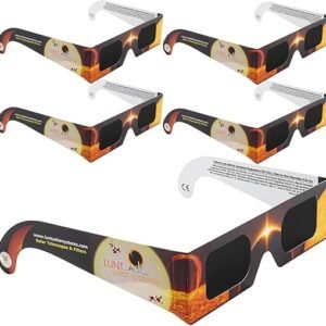 SOLAR 5 Pack Premium Eclipse Glasses